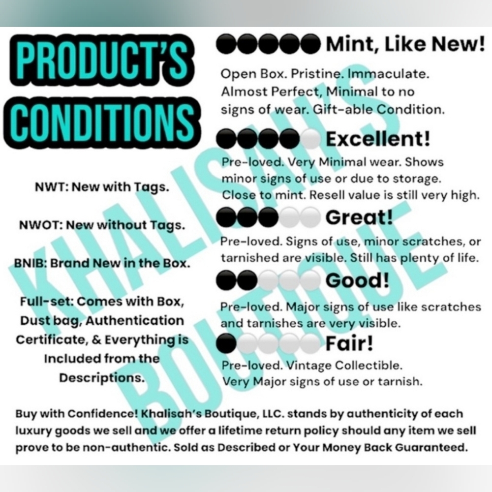 BNIB! Ultra Rare! Authentic Chanel Trendy CC 21S Tiffany Blue GHW FULLSET - Picture 15 of 15